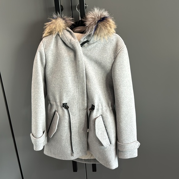 Mackage down wool parka fur size small - Picture 8 of 9
